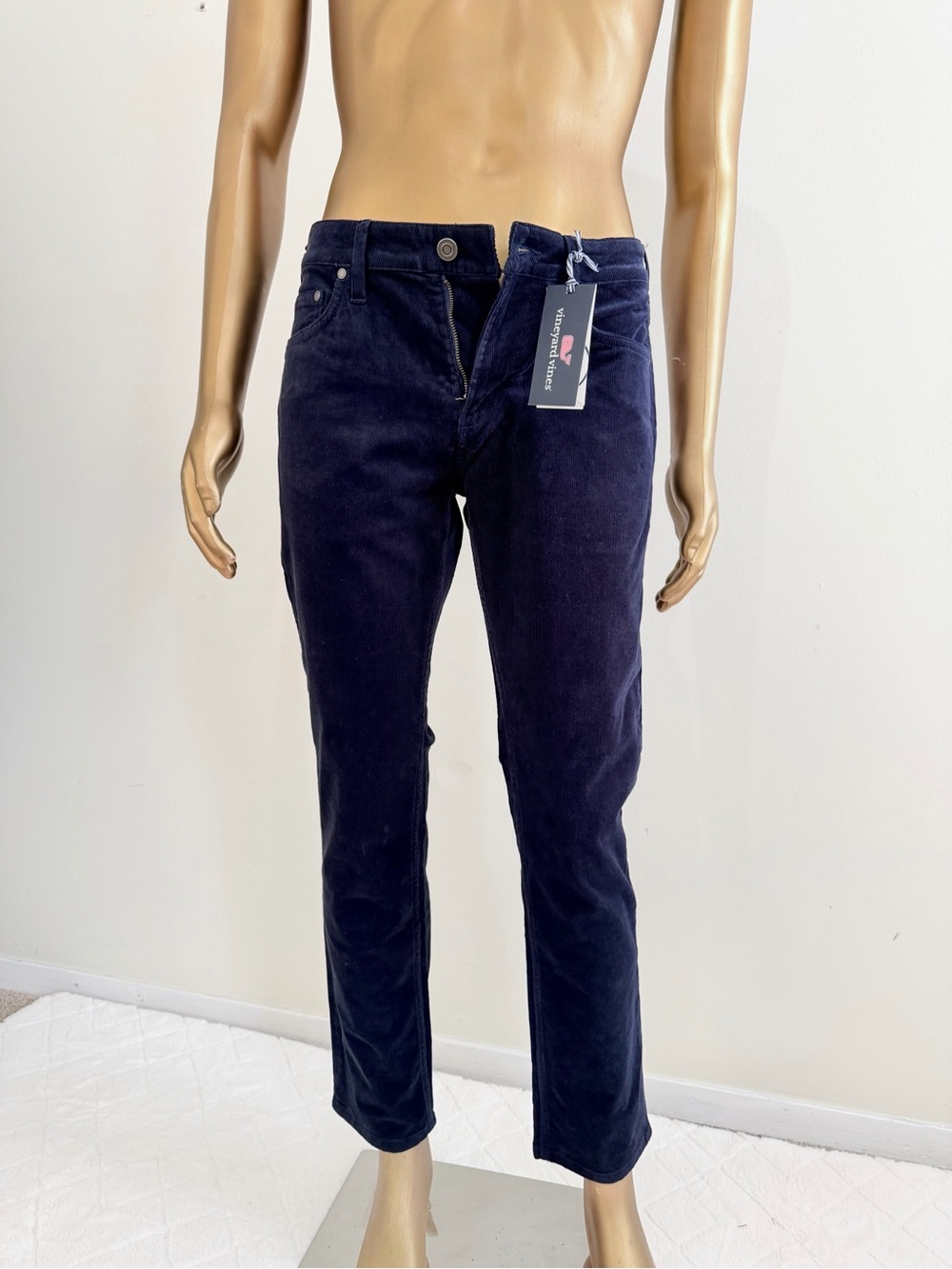 Vineyard Vines Men’s Navy Corduroy Pants